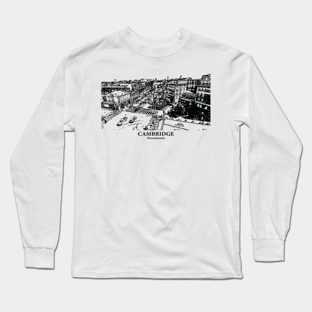 Cambridge - Massachusetts Long Sleeve T-Shirt by Lakeric